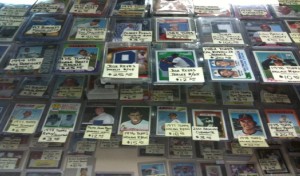 baseball card shop